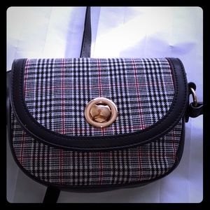 Stripped Shoulder Bag